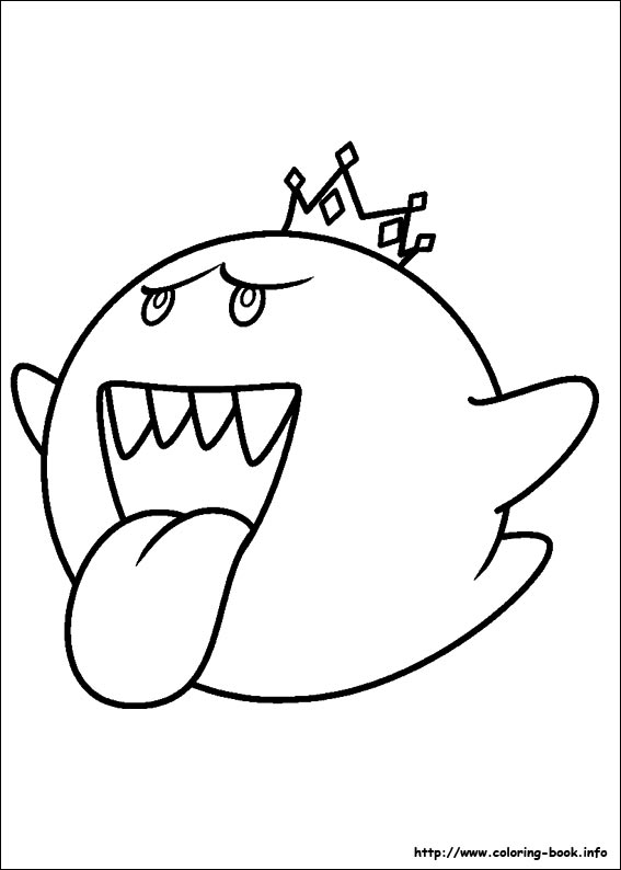 567x794 Coloring Pages Mario Characters 0