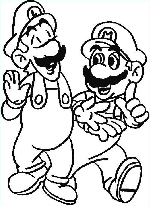 Mario Brothers Coloring Pages at GetColorings.com | Free printable ...