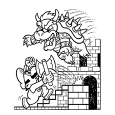 230x230 Top 20 Free Printable Super Mario Coloring Pages Online