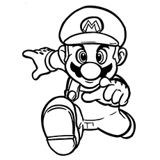 230x230 Top 20 Free Printable Super Mario Coloring Pages Online
