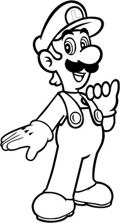 Super Mario Bros Coloring Pages 40 236x440 Super Mario Bros Coloring Pages 40