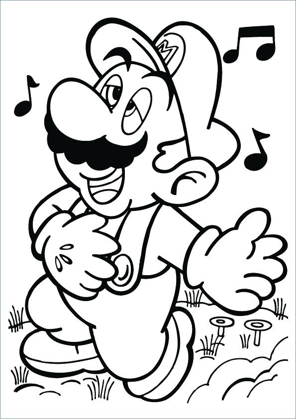 Printable Mario Characters Coloring Pages Icontent 595x842 Printable Mario Characters Coloring Pages Icontent