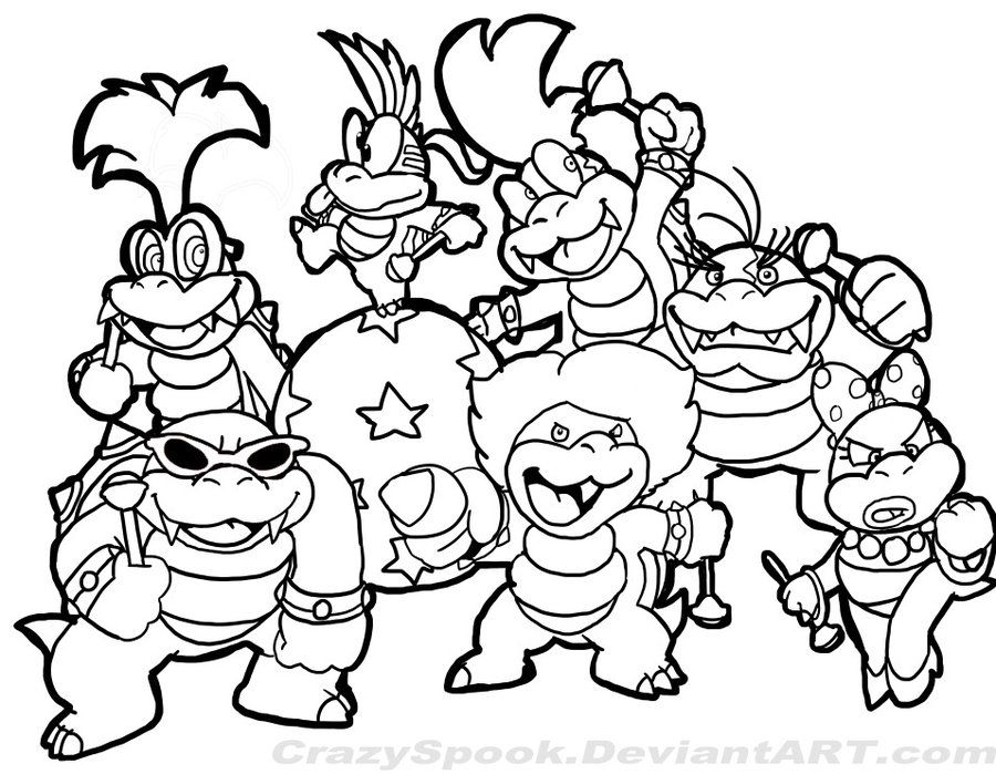900x699 Super Mario Coloring Pages The Sun Flower Pages