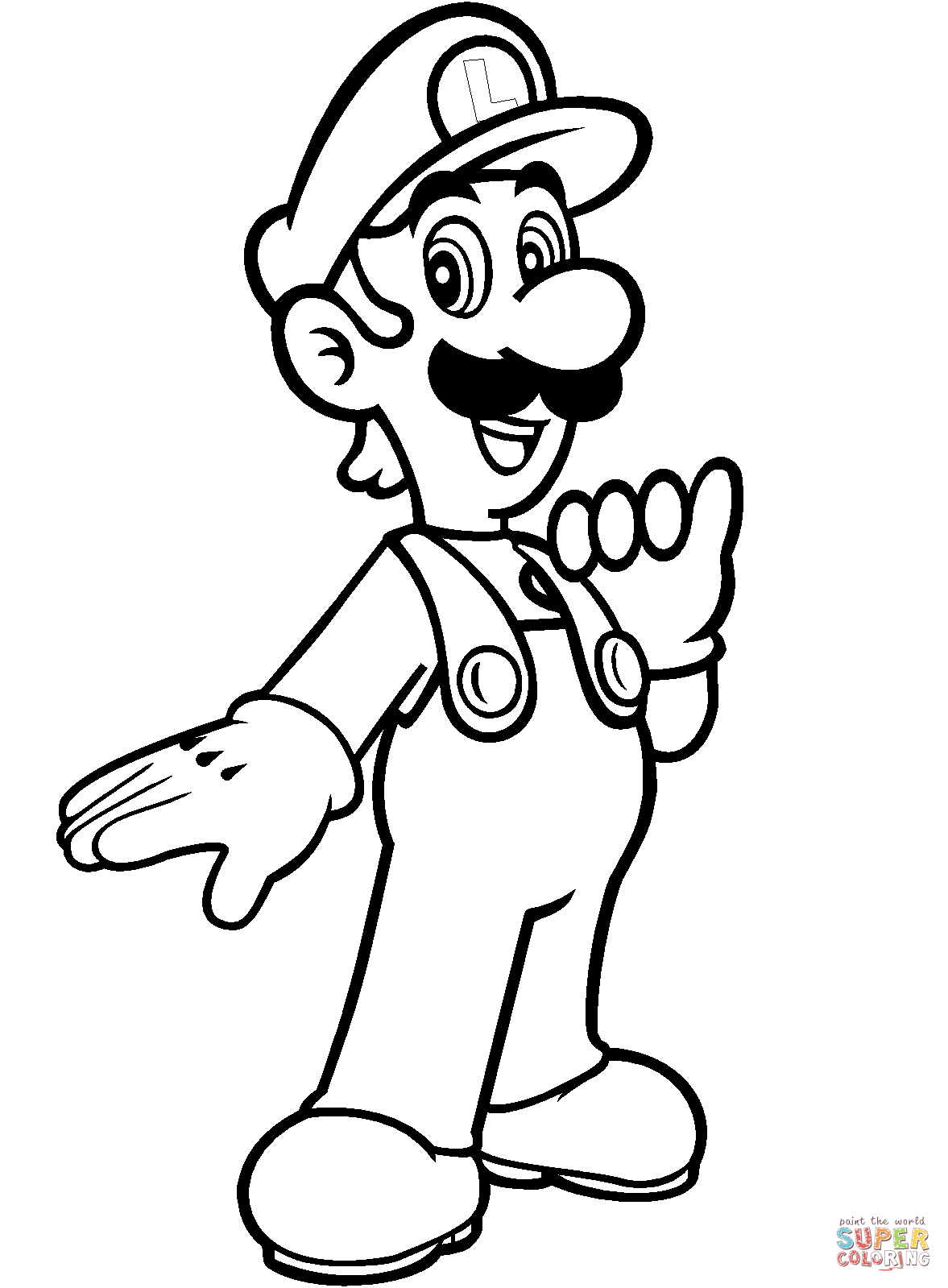 1177x1599 Super Mario Bros Coloring Pages Free Coloring Pages Mario Luigi
