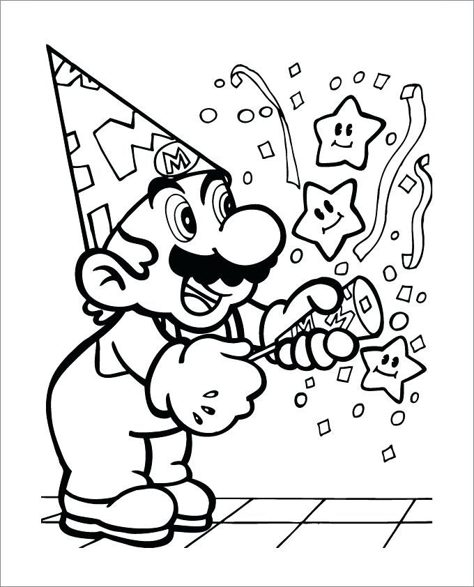 Mario Coloring Sheets Super Coloring Pages For Mario Coloring 680x842 Mario Coloring Sheets Super Coloring Pages For Mario Coloring