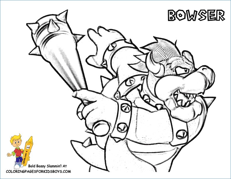Mario Kart Luigi Coloring Page 792x612 Mario Kart Luigi Coloring Page
