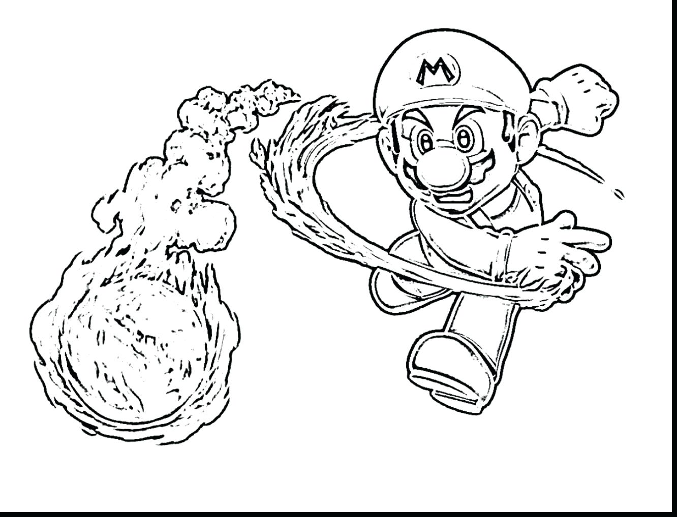 1332x1018 Beautiful Boys Brothers Bullet Bill Coloring Page With Mario Pages