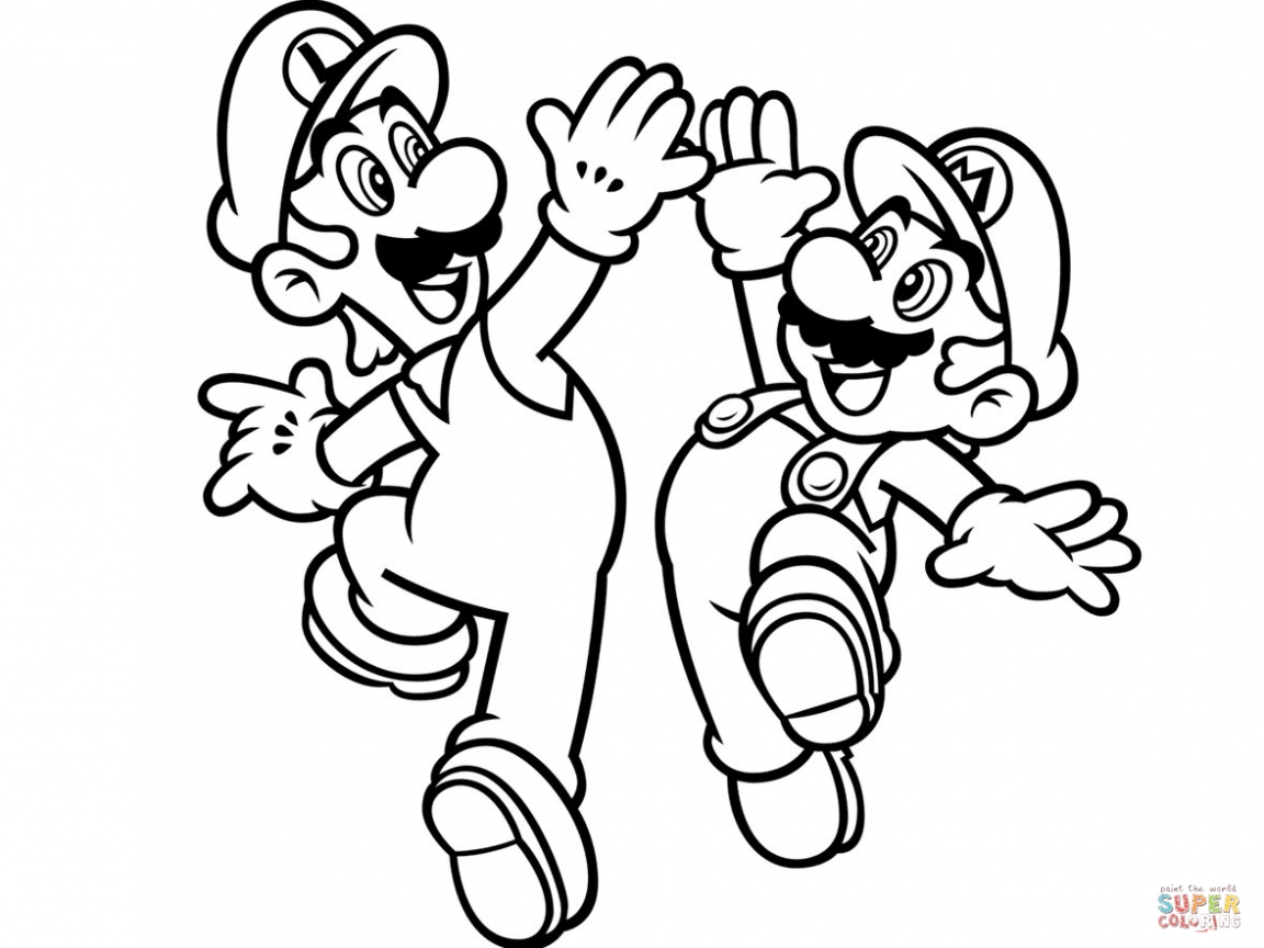 1152x864 Best Of Free Printable Mario Coloring Pages Kids Free Coloring