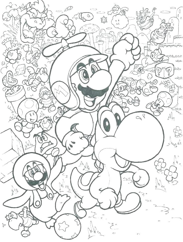 Mario Bros Coloring Pages Related Post Super Mario Bros Coloring 736x975 Mario Bros Coloring Pages Related Post Super Mario Bros Coloring
