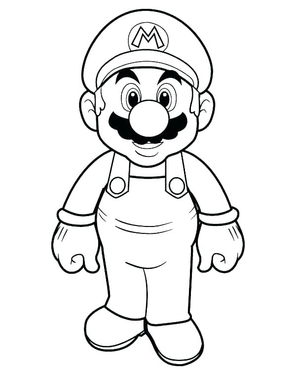Super Mario Coloring Pages Online Super Coloring Pages Online 600x760 Super Mario Coloring Pages Online Super Coloring Pages Online