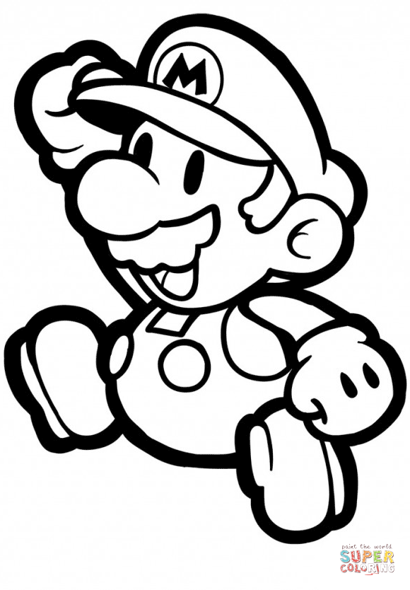 Colorings Paper Mario Coloring Page Free Printable Coloring Pages 580x834 Colorings Paper Mario Coloring Page Free Printable Coloring Pages
