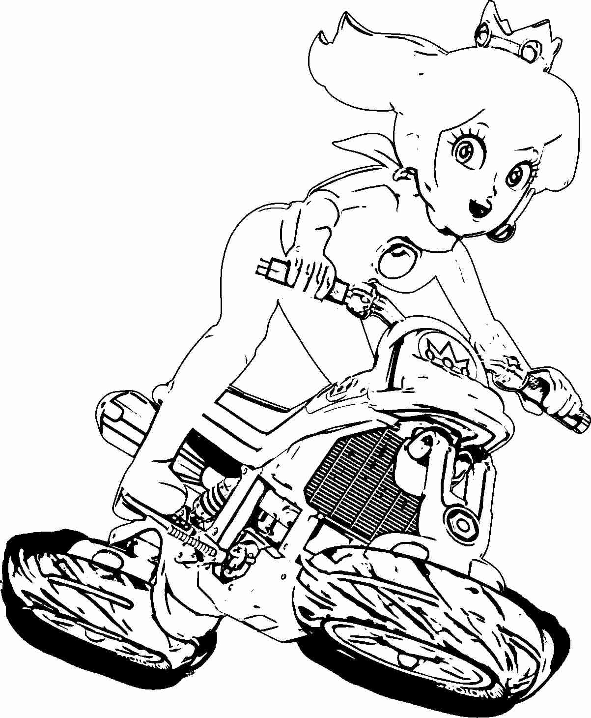 1203x1460 Mario Kart 8 Coloring Page At Pages New Itgod Me In Bloodbrothers