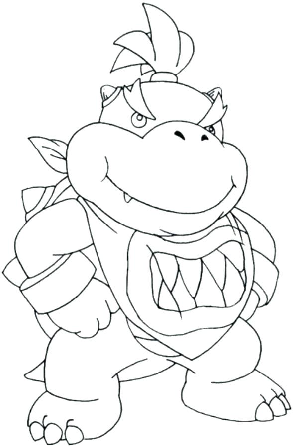 589x900 Mario Coloring Pages To Print