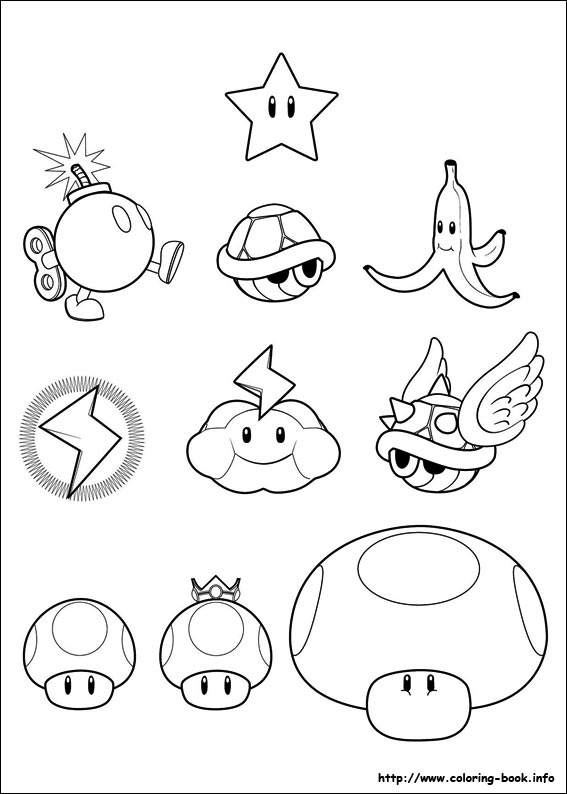 Super Mario Bros. Coloring Pages On Coloring 567x794 Super Mario Bros. Coloring Pages On Coloring
