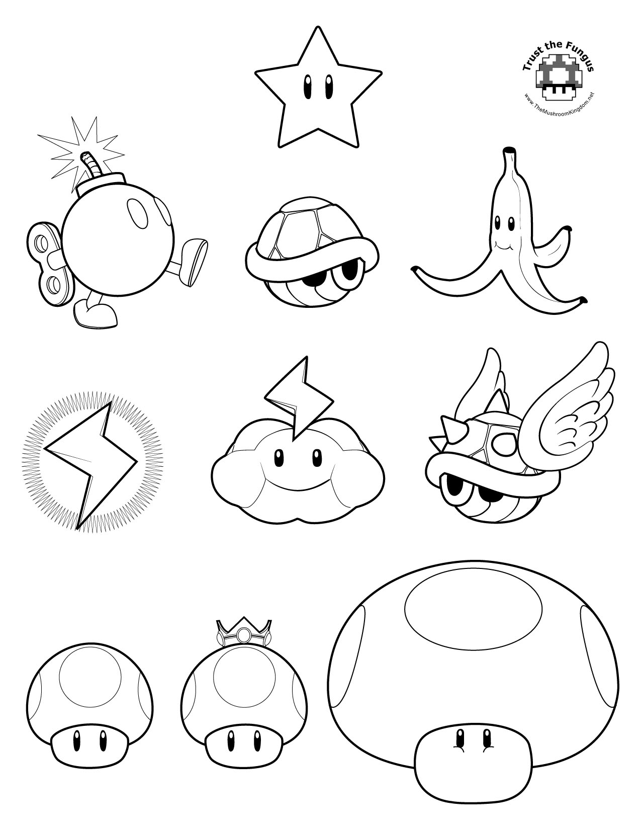 Tmk Presents Mario Kart Wii Coloring Pages! 1275x1650 Tmk Presents Mario Kart Wii Coloring Pages!