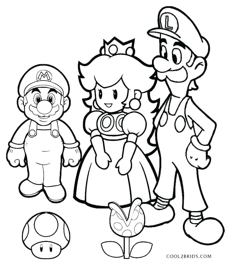 800x917 Mario Luigi Coloring Pages And Coloring Pages Coloring Pages