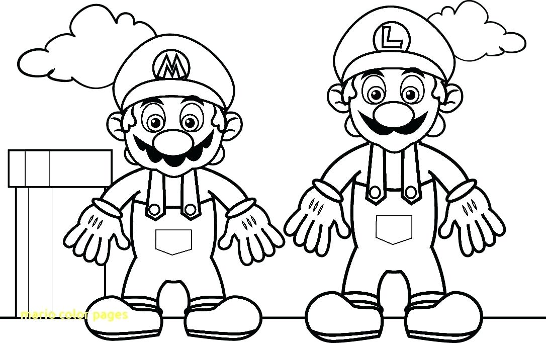 Mario Luigi Coloring Pages at GetColorings.com | Free printable ...