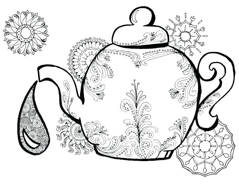 792x612 Party Coloring Pages Tea Party Coloring Pages Tea Coloring Pages
