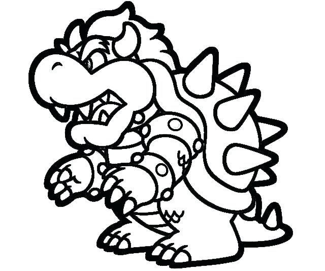 Mario Party Coloring Pages Printable Super Land Characters 640x533 Mario Party Coloring Pages Printable Super Land Characters
