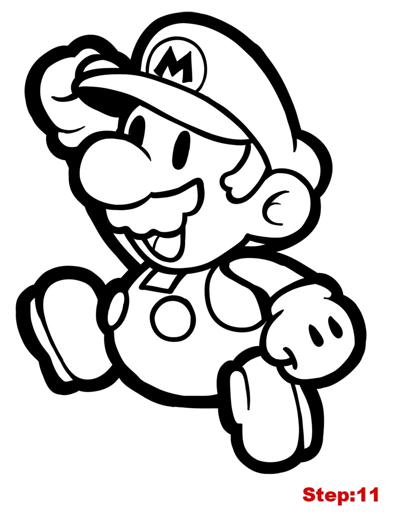 785x1024 New Mario Kart Coloring Pages Best Coloring Pages For Kids Free