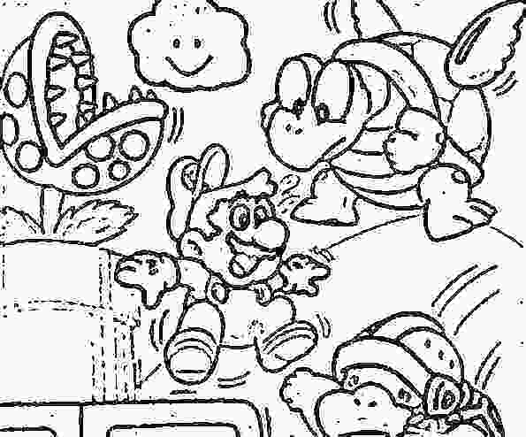 595x494 Mario Bros Coloring Pages Bros Coloring Page Super Bros Coloring
