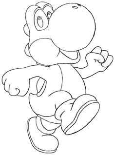 236x318 Super Mario Yoshi Coloring Pages Super Mario Yoshi Coloring