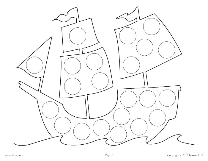 Dot Coloring Pages 700x541 Dot Coloring Pages