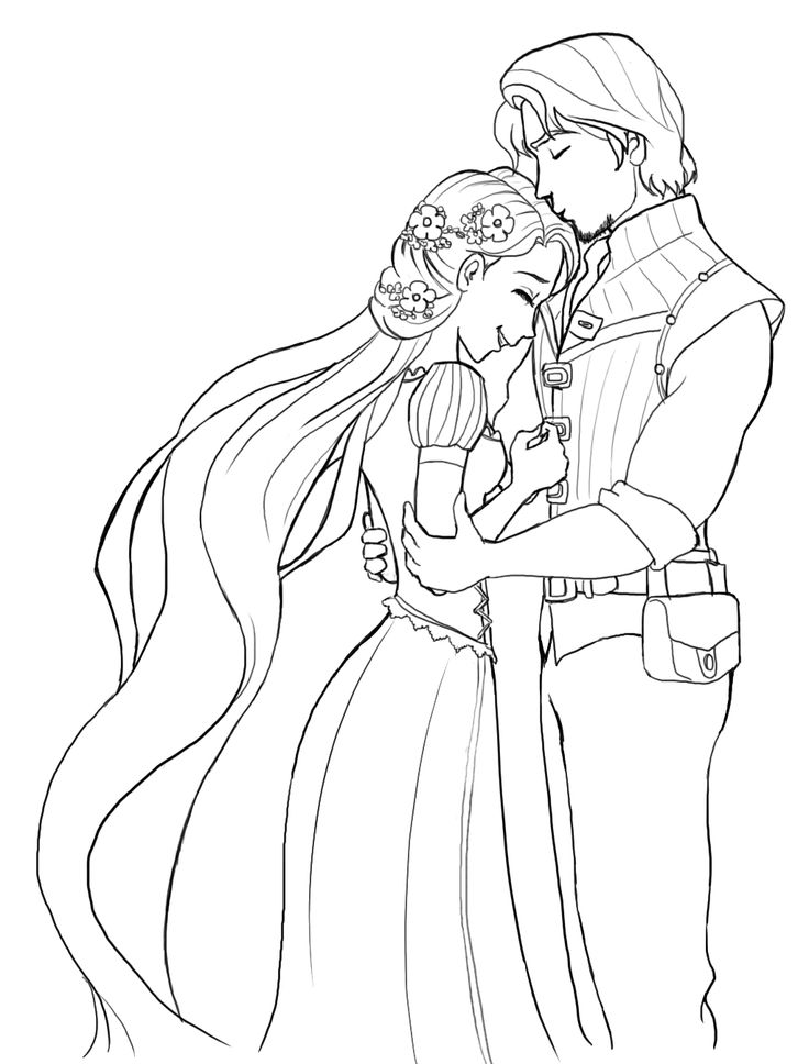 Marriage Coloring Page