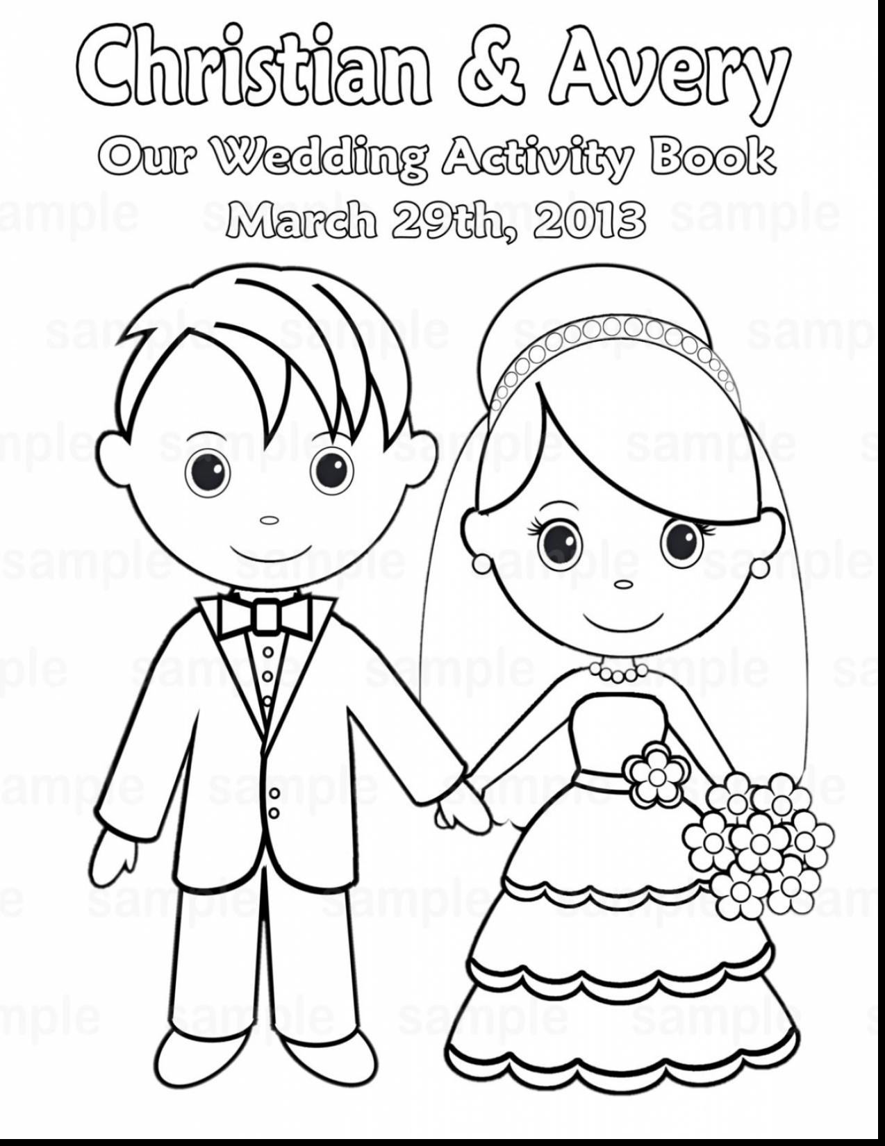 Free Wedding Coloring Pages To Print 1274x1650 Free Wedding Coloring Pages To Print