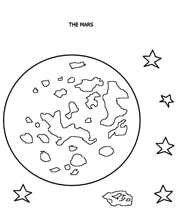 Mars The Red Planet Planet Coloring Pages Color Luna 600x705 Mars The Red Planet Planet Coloring Pages Color Luna