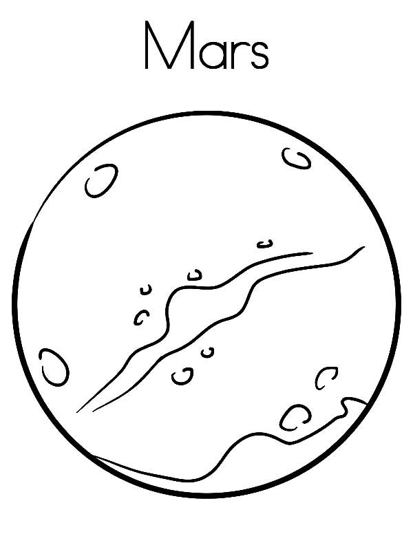 Planet Coloring Pages Mars Outer Space Planets 600x776 Planet Coloring Pages Mars Outer Space Planets