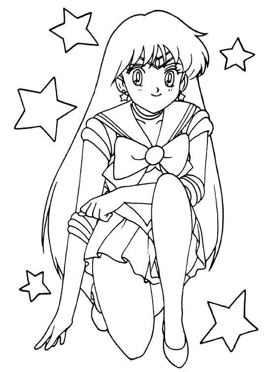 Sailor Mars Coloring Pages To Print Free Of Pin Up Girls Scouts 540x756 Sailor Mars Coloring Pages To Print Free Of Pin Up Girls Scouts