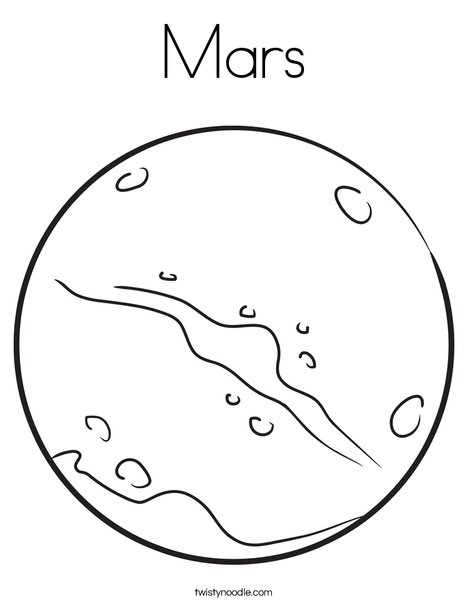 Mars Coloring Page 468x605 Mars Coloring Page