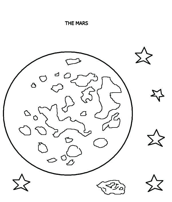 600x705 Coloring Pages Of Mars Mars The Red Planet Planet Coloring Pages