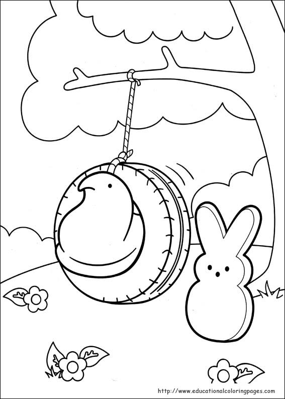 Peeps Coloring Pages 567x794 Peeps Coloring Pages