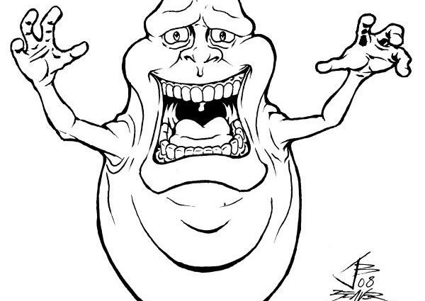 Clip Art Marshmallow Mouth Coloring Page Ghostbusters Coloring 600x425 Clip Art Marshmallow Mouth Coloring Page Ghostbusters Coloring