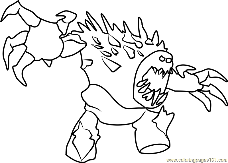 Angry Marshmallow Coloring Page 800x573 Angry Marshmallow Coloring Page