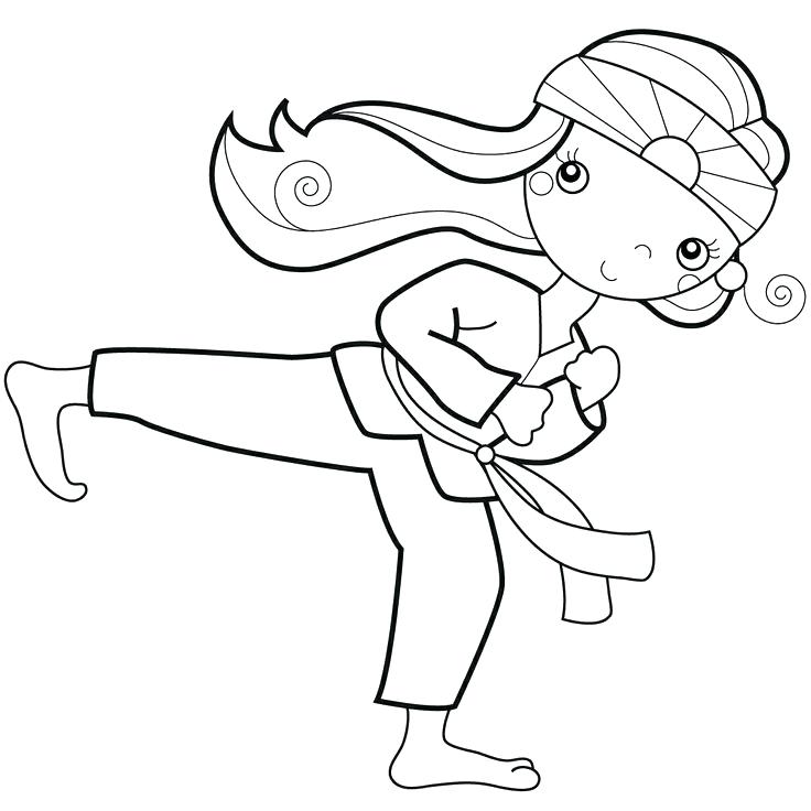 736x736 Karate Coloring Pages Karate Coloring Pages Free Image Karate