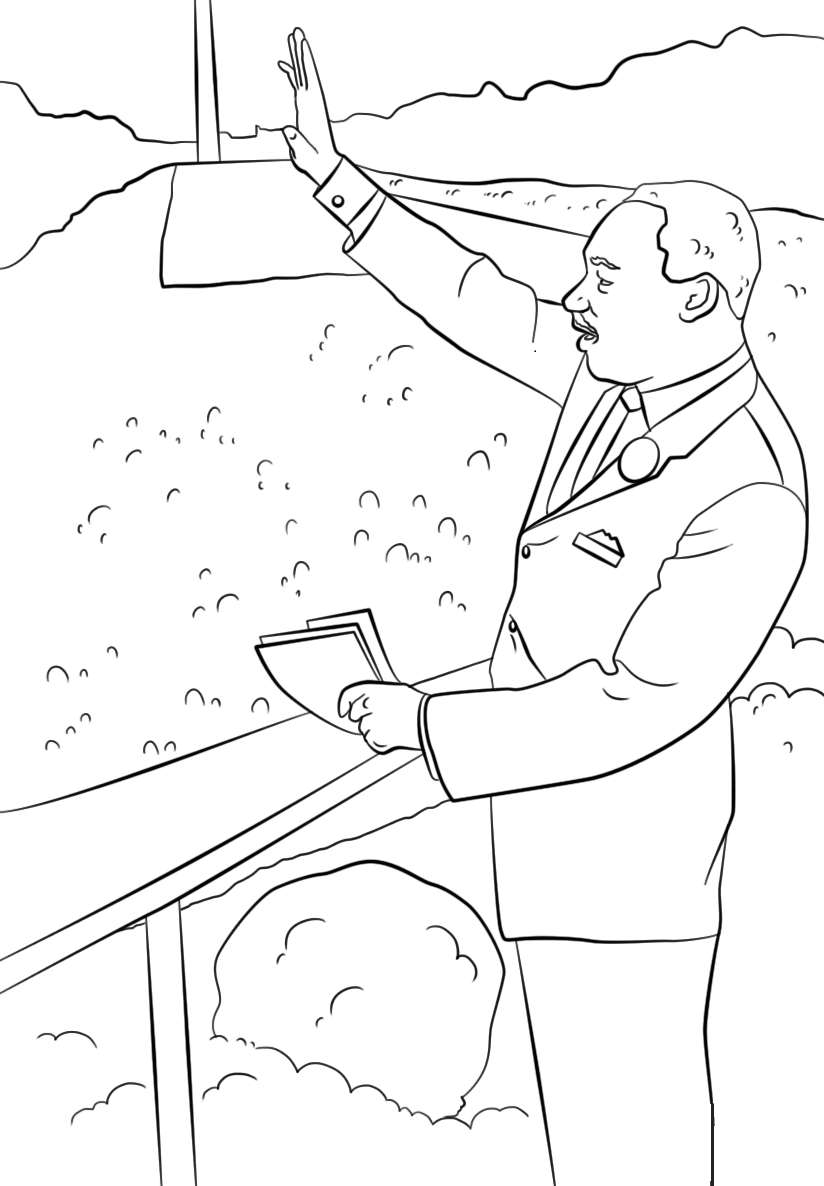 Free Printable Martin Luther King Jr Day Coloring Pages (Mlk Day 824x1186 Free Printable Martin Luther King Jr Day Coloring Pages (Mlk Day