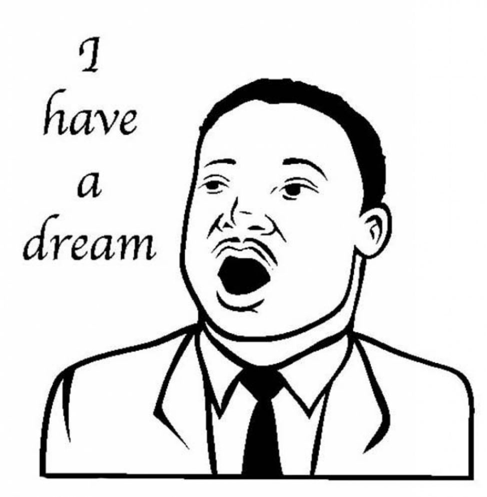 Martin Luther King Jr Coloring Pages 974x994 Martin Luther King Jr Coloring Pages