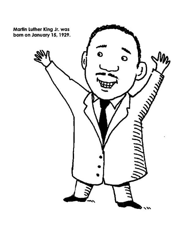 Funny Cartoon Drawing Of Martin Luther King Coloring Pages 618x800 Funny Cartoon Drawing Of Martin Luther King Coloring Pages