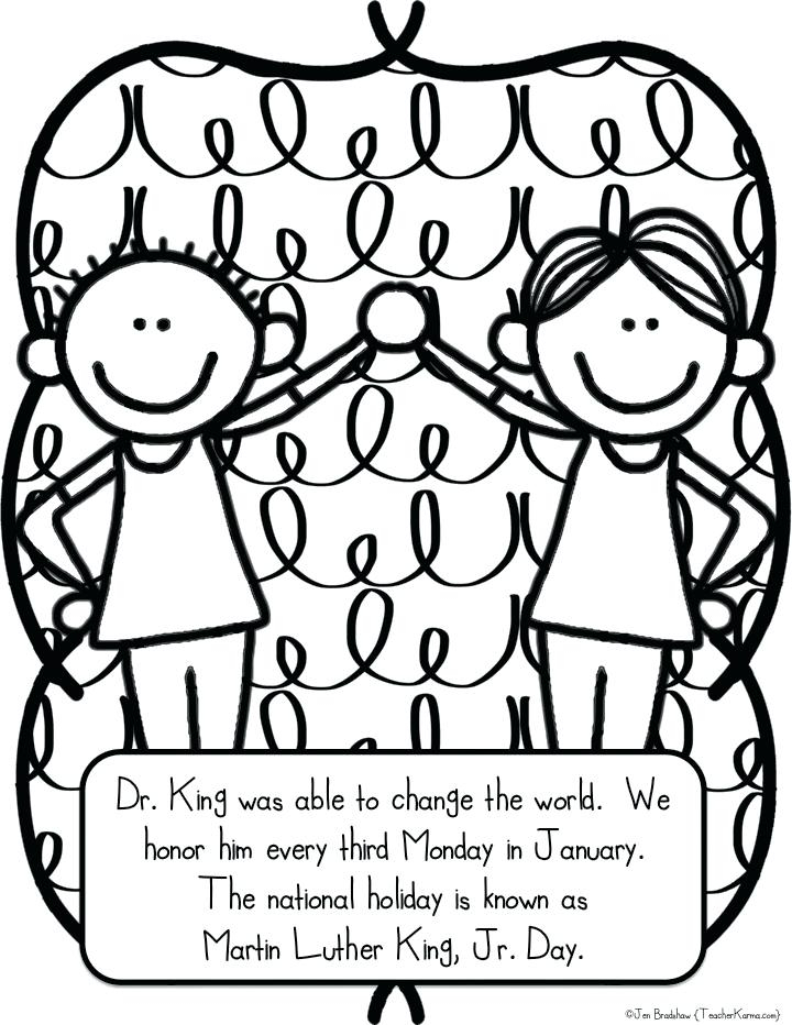 720x932 Martin Luther King Coloring Pages Martin Luther King Jr Coloring