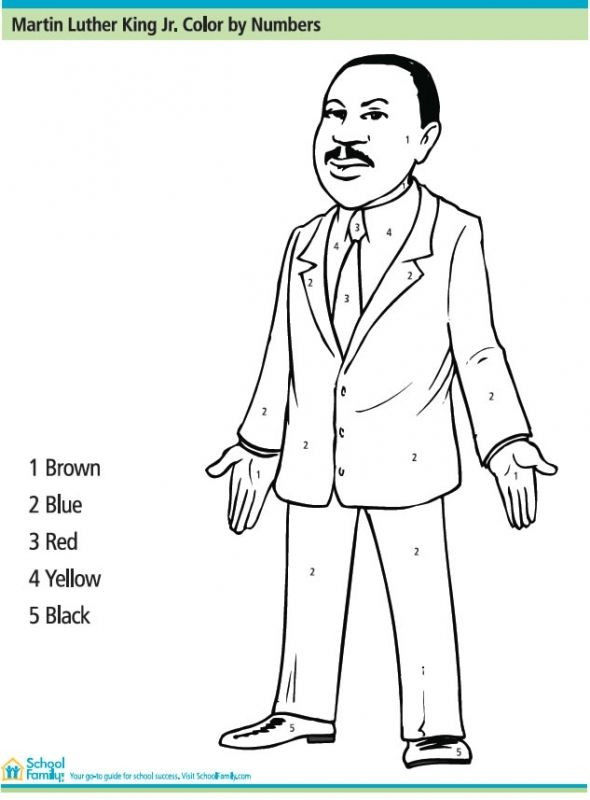 590x800 Martin Luther King Coloring Sheets Printable Luxury Martin Luther