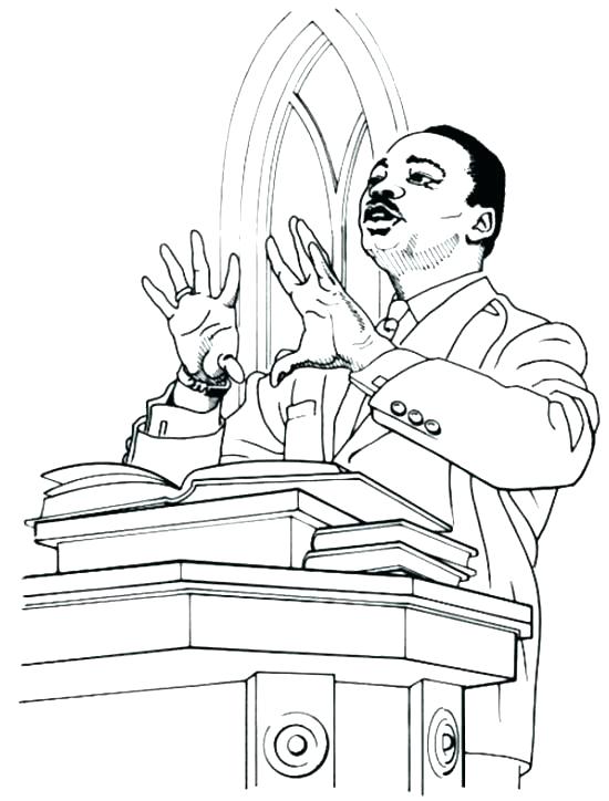 550x724 Martin Luther King Coloring Pages Martin King Jr Martin Luther
