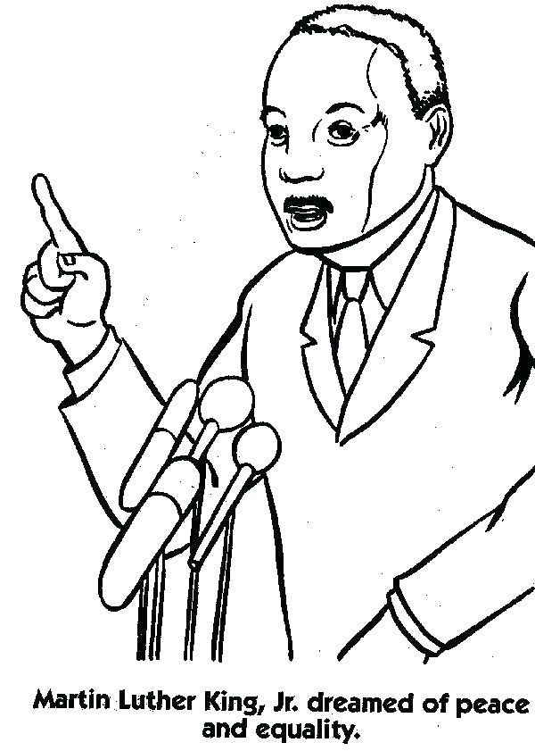 Dr Martin Luther King Coloring Pages Martin King Coloring Martin 600x841 Dr Martin Luther King Coloring Pages Martin King Coloring Martin