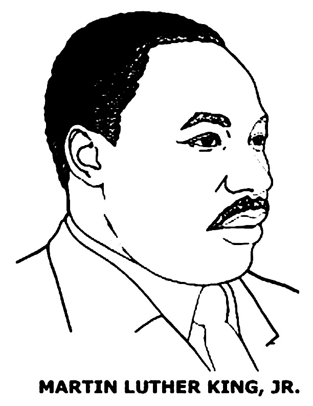 Martin Luther King Coloring Book 612x792 Martin Luther King Coloring Book