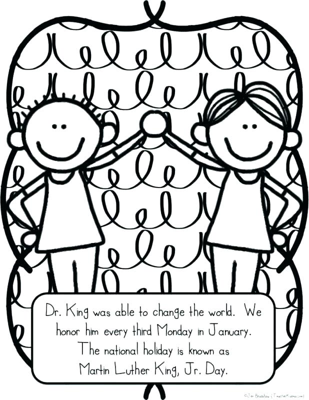 618x800 Free Martin Luther King Coloring Pages