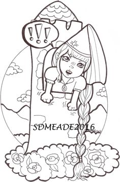 236x357 Digital Stamp Kitty Martini,dult Coloring Page, Kitty In