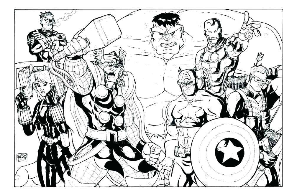 1024x662 Marvel Avengers Coloring Pages Avengers Coloring Book Plus Marvel
