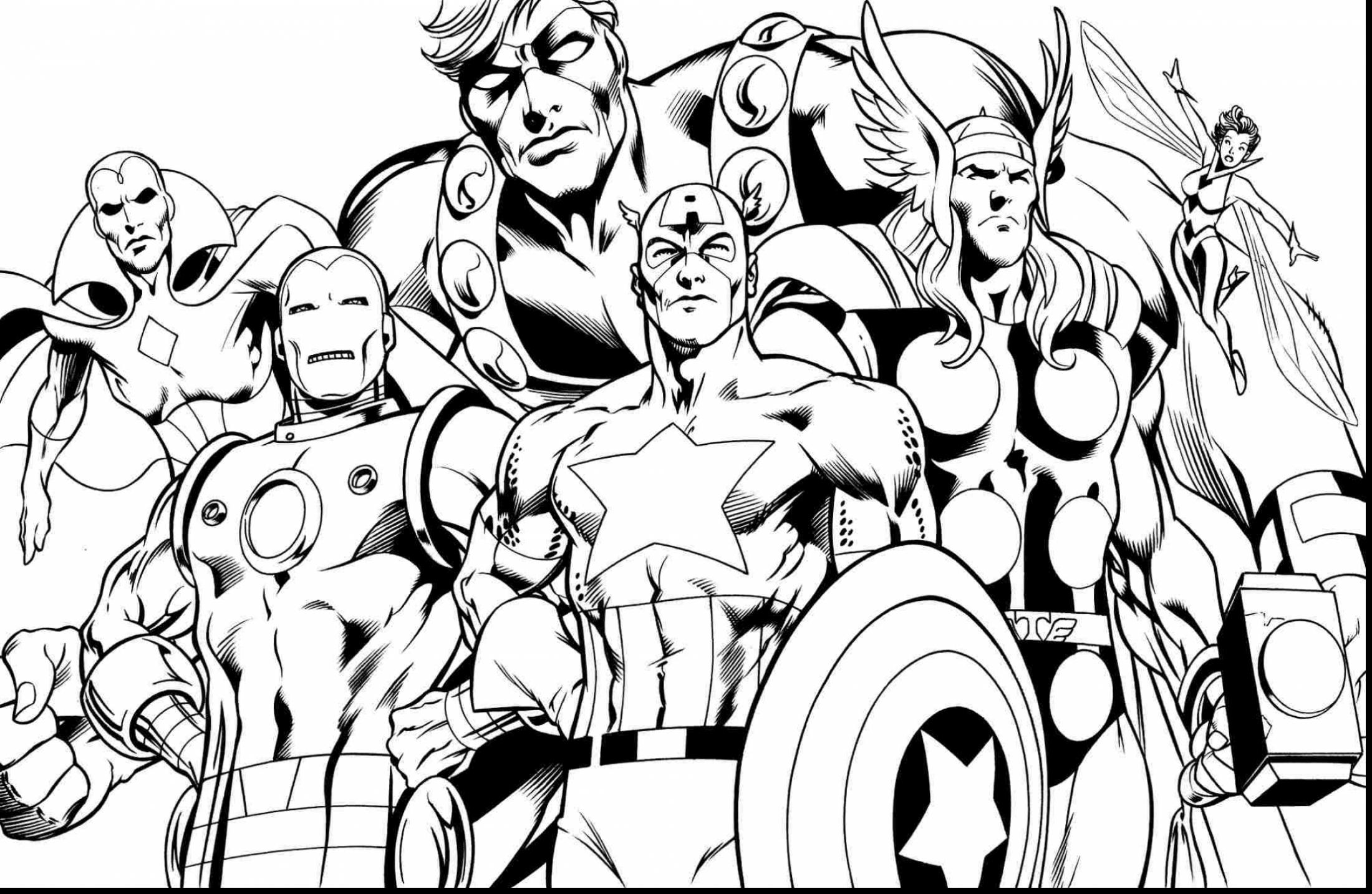 2200x1433 Marvel Super Heroes Coloring Pages Superheroes Luxury Fabulous